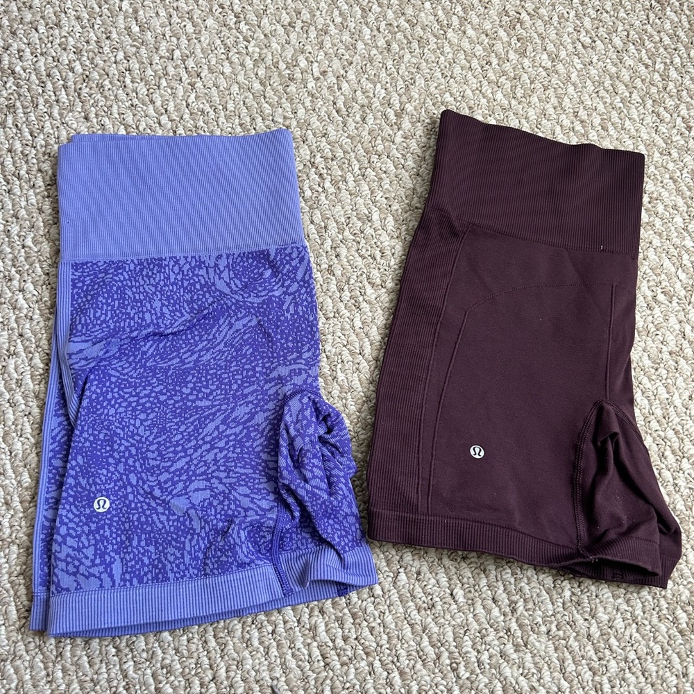 Lululemon bike shorts